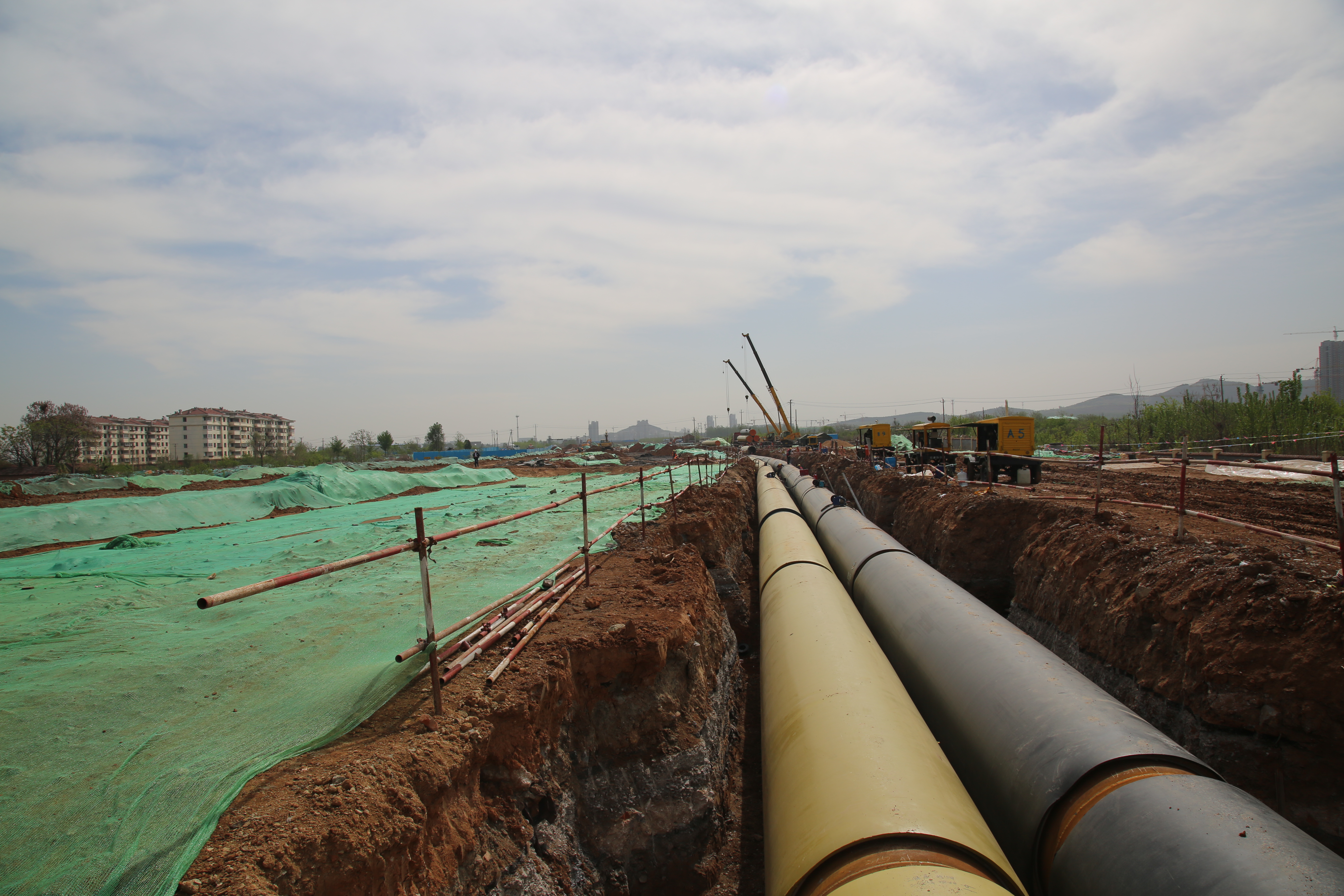 供热管线有"备胎" 济南热力集团供暖实现"双保险"